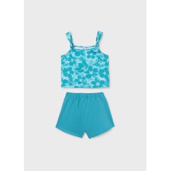 Conjunto short estampado...