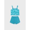 Conjunto short estampado chica mayoral