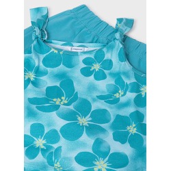 Conjunto short estampado chica mayoral