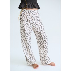 Conjunto pantalón largo estampado y top chica mayoral