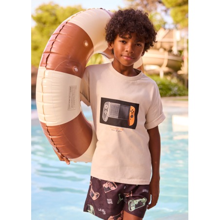 Camiseta m/c play chico mayoral