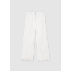 Pantalón largo cinta bordada chica mayoral