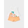 Conjunto short y camiseta niña mayoral