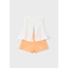 Conjunto short y camiseta niña mayoral