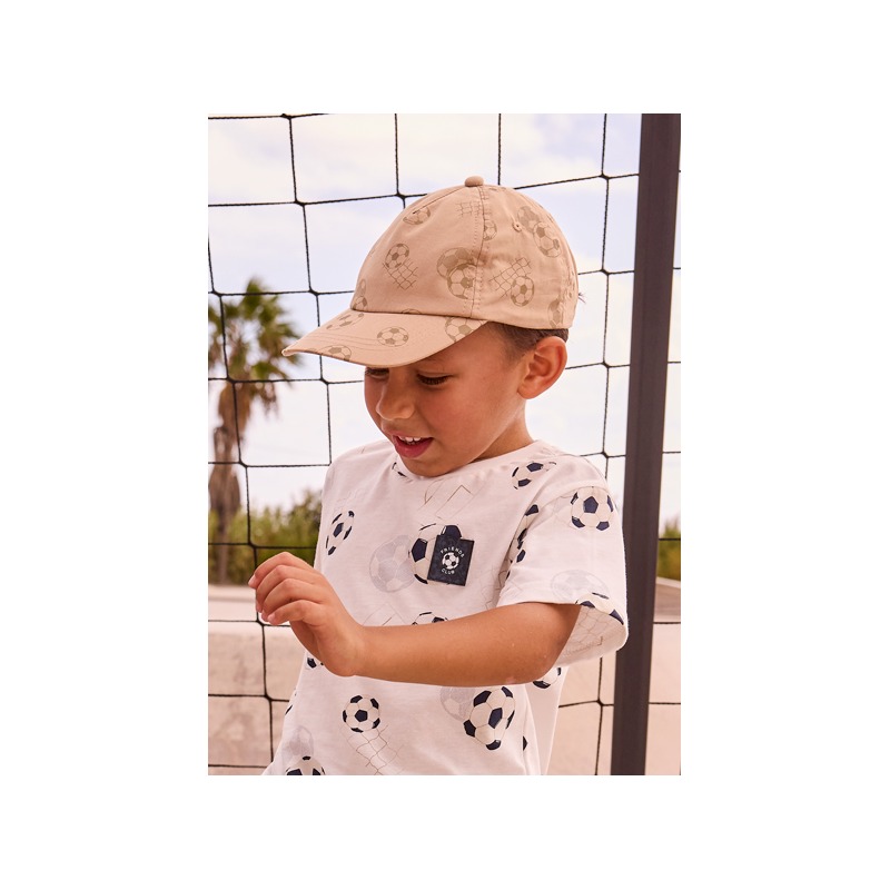 Gorra estampada balones niño mayoral