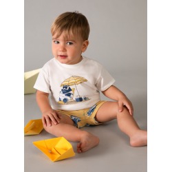 Conjunto bañador y camiseta...