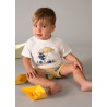 Conjunto bañador y camiseta protección solar bebé mayoral