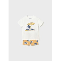 Conjunto bañador y camiseta protección solar bebé mayoral