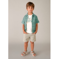 Camisa estampada vespa niño mayoral