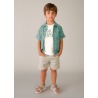 Camisa estampada vespa niño mayoral