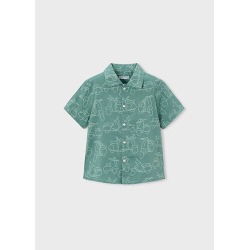 Camisa estampada vespa niño mayoral