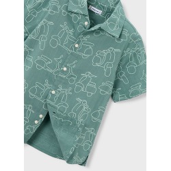Camisa estampada vespa niño mayoral
