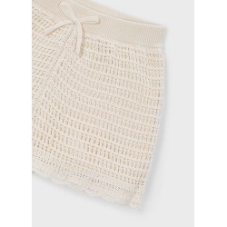 Pantalon corto tricot niña mayoral