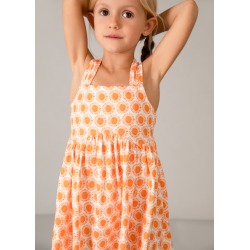 Vestido estampado niña mayoral