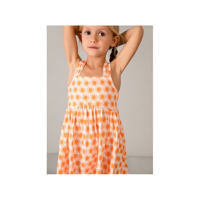 Vestido estampado niña mayoral