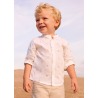 Camisa m/l lino cuello mao bebe mayoral