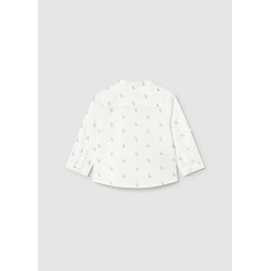 Camisa m/l lino cuello mao bebe mayoral