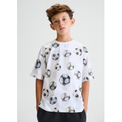 Camiseta estampada chico...