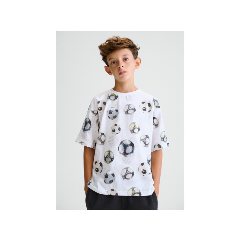 Camiseta estampada chico mayoral