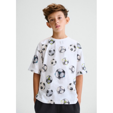 Camiseta estampada chico mayoral
