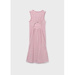 Vestido rayas midi chica mayoral