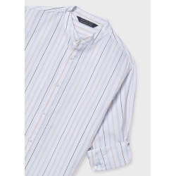 Camisa manga larga cuello mao chico mayoral