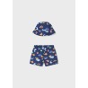 Conjunto bañador y gorro reversible protección solar bebé mayoral