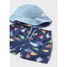 Conjunto bañador y gorro reversible protección solar bebé mayoral
