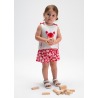 Conjunto short estampado y camiseta bebé niña mayoral