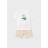 Conjunto bermuda con bordado niño mayoral