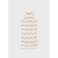 Vestido tricot zig zag chica mayoral