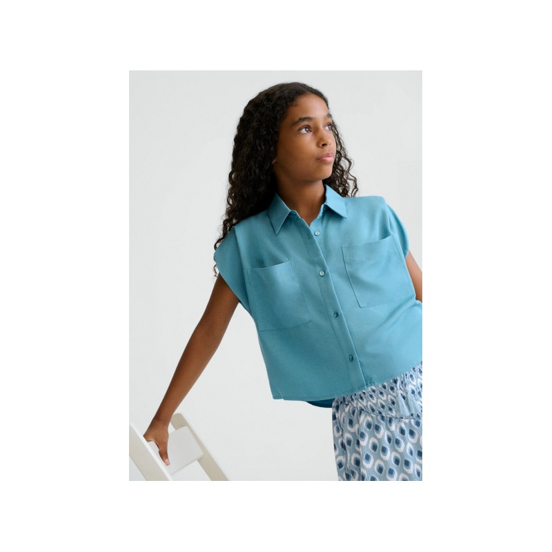 Blusa bolsillos chica mayoral