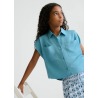 Blusa bolsillos chica mayoral