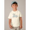 Camiseta con moto bordada niño mayoral