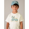 Camiseta con moto bordada niño mayoral