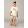Camiseta con moto bordada niño mayoral