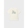 Camiseta con moto bordada niño mayoral