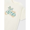 Camiseta con moto bordada niño mayoral