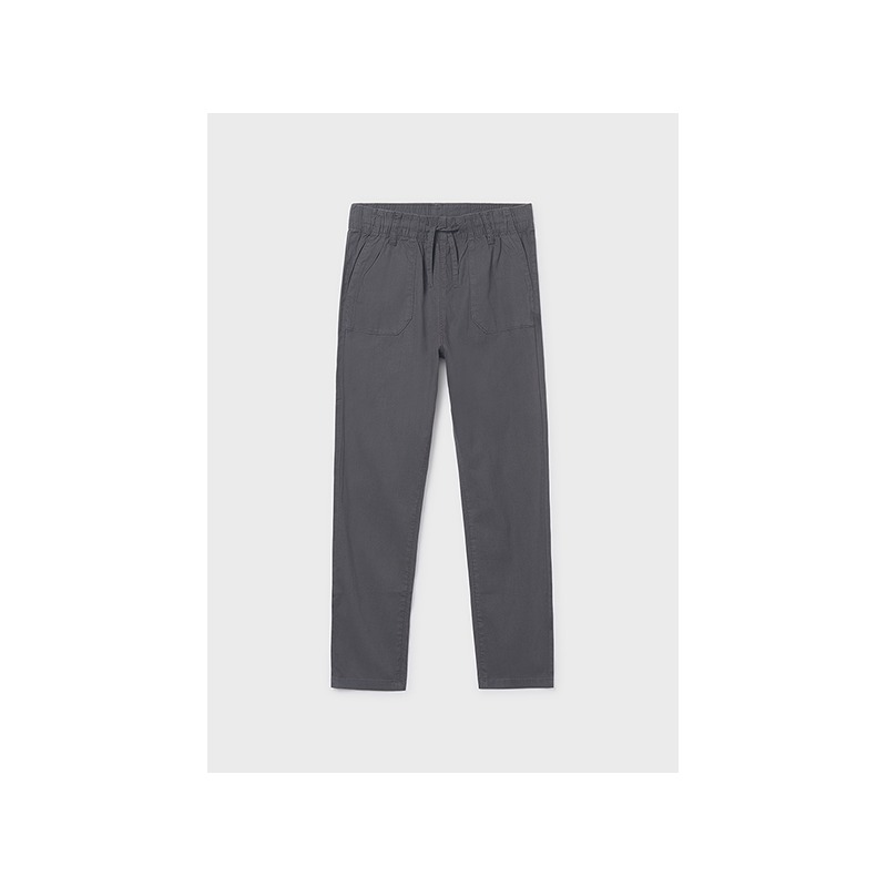 Pantalón jogger con lino chico mayoral