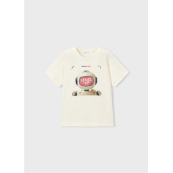 Camiseta interactiva robot niño mayoral