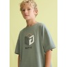 Conjunto bermuda y camiseta relieve chico mayoral
