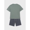 Conjunto bermuda y camiseta relieve chico mayoral