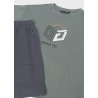 Conjunto bermuda y camiseta relieve chico mayoral