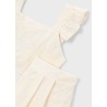Conjunto bermuda y top volantes niña mayoral