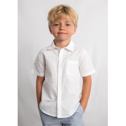 Camisa mc con lino niño...