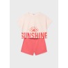 Conjunto short y camiseta sol chica mayoral