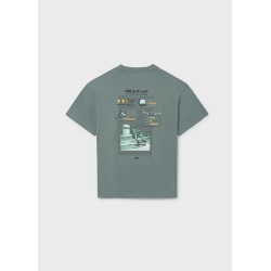 Camiseta estampada chico mayoral