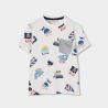 Camiseta punto estampada niño boboli