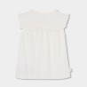 Camiseta niña algodón blanca boboli
