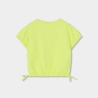 Camiseta punto flor niña boboli
